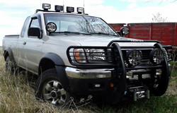 KC HiLiTES Lights on Nissan Frontier