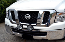 KC HiLiTES Lights on Nissan Navara