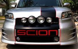 KC HiLiTES Lights on Scion xB