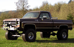 KC HiLiTES Lights on Chevy S10