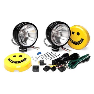 KC HiLiTES® - Daylighter™ 6" 2x100W Round Spread Beam Lights