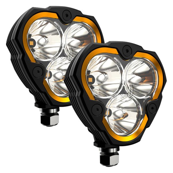 KC HiLiTES® - Flex Era 3 Series 3.6" 2x40W Spot Beam LED Lights