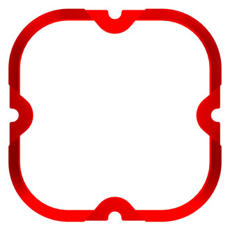 KC HiLiTES® - Flex Era 4 Series Red Bezel Ring