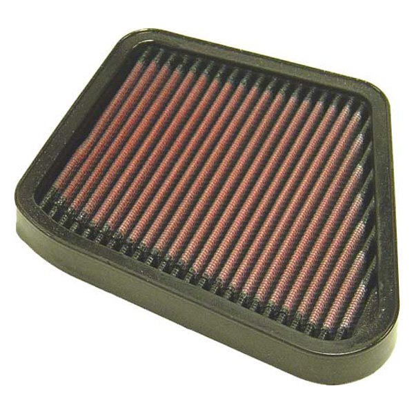 K&N® KA2587 Power Sport Panel Red Air Filter (7" L x 6.125" W x 0.75