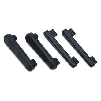 Kuryakyn® - Transformer™ Swingarm Slim Rubber Pads (Black)