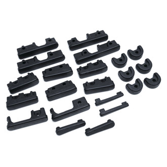 Kuryakyn® - Transformer™ Board Board Black Rubber Pad Set (Black)