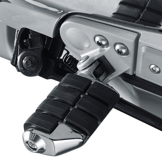 Kuryakyn® - Driver's Foot Pegs with Adapters (Chrome)
