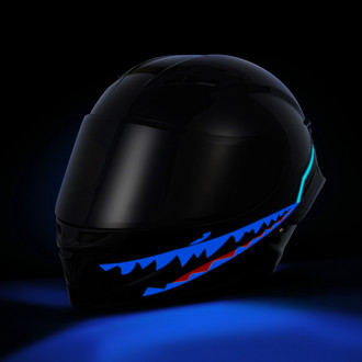 LEGASEE® - Blue Rechargable Helmet Light Tapes