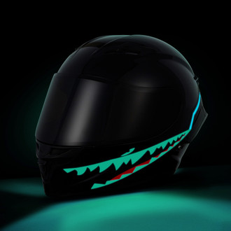 LEGASEE® - Green Rechargable Helmet Light Tapes