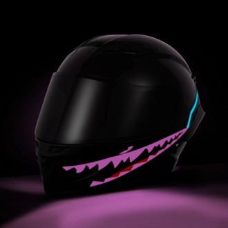 LEGASEE® - Pink Rechargable Helmet Light Tapes