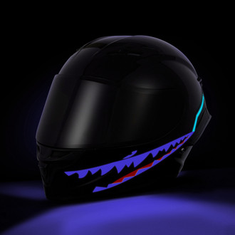 LEGASEE® - Purple Rechargable Helmet Light Tapes