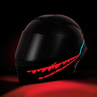 LEGASEE® - Red Rechargable Helmet Light Tapes