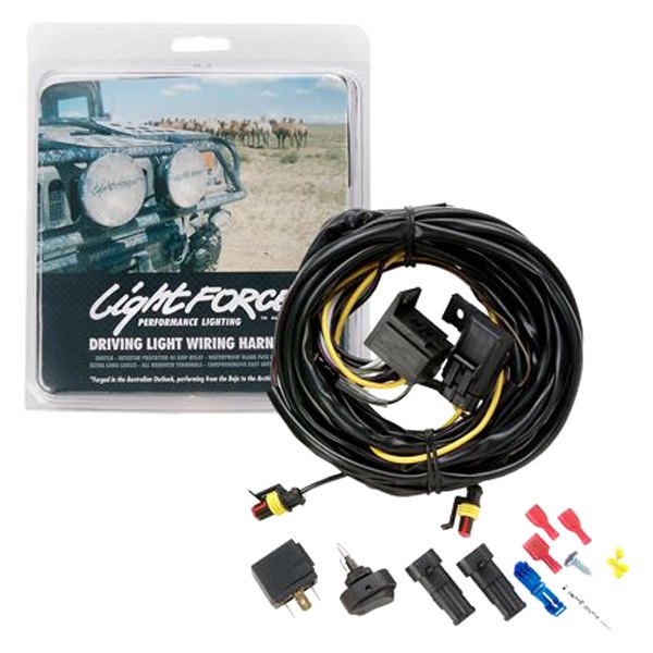 Lightforce® LFDLH24V Wiring Harness for 2 Driving Lights