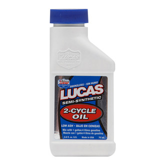 Lucas Oil® - Semi-Synthetic 2-Cycle Motorcycle Oil, 2.6 fl oz