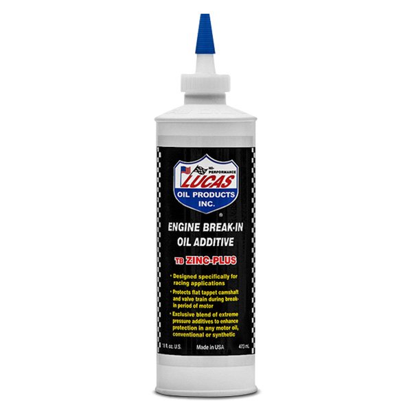 Lucas Oil® - TB Zinc-Plus™ Engine Break-In Oil Additive, 16 oz