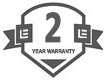 Backed by a 2-year warranty