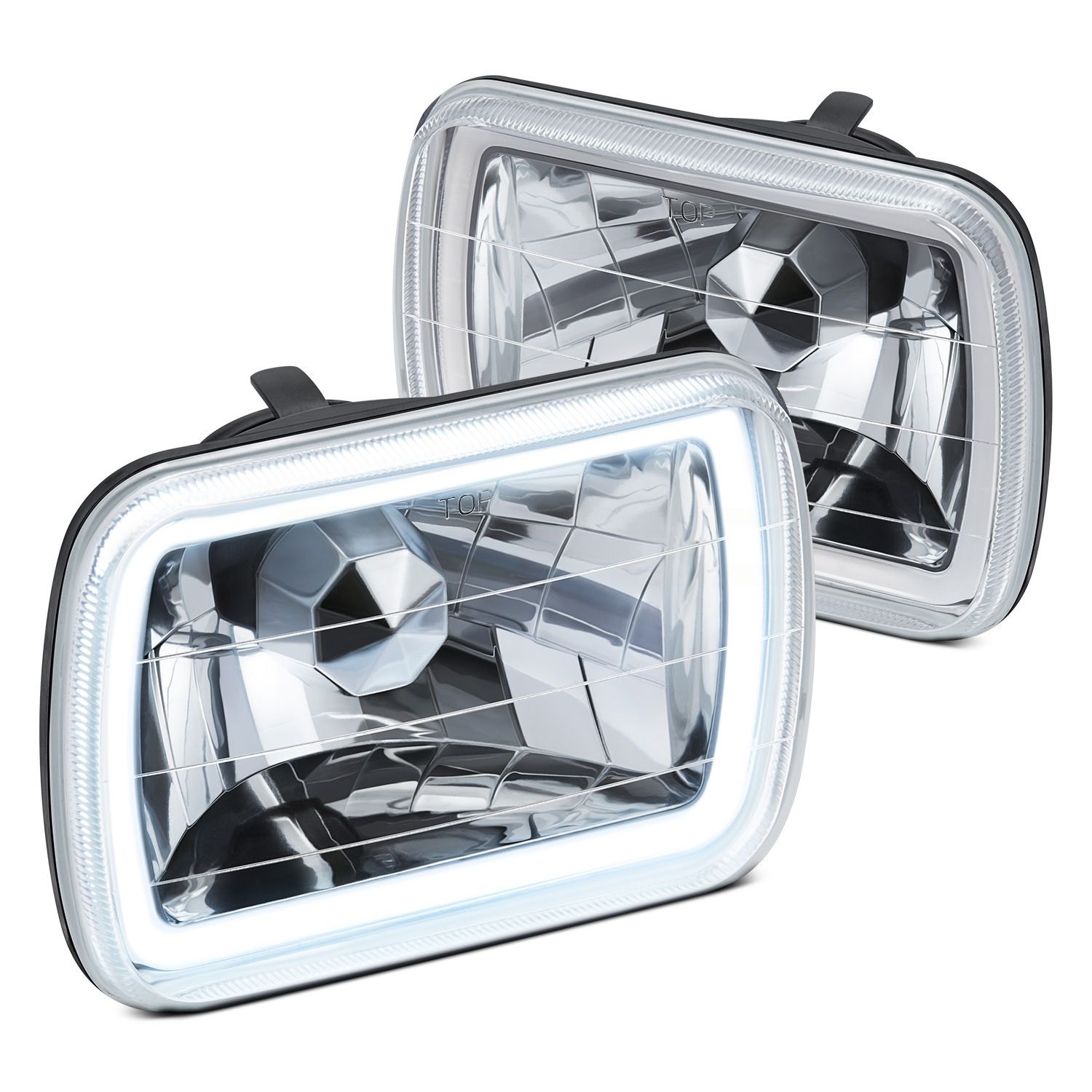 rectangle halo headlights