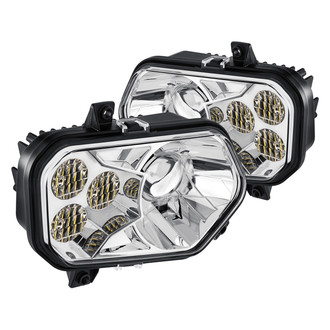Lumen® - Chrome Projector LED Headlights