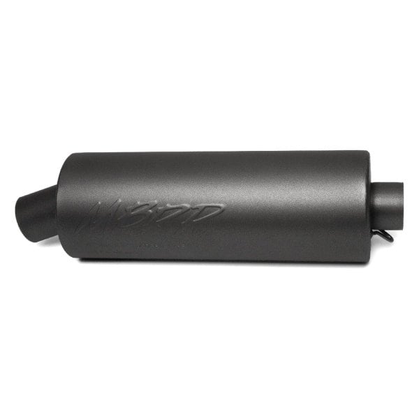 MBRP® - Black Performance Round Black Slip-On Muffler