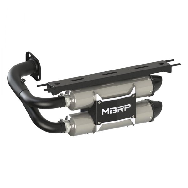 MBRP® - Performance Dual Stack Chrome Slip-On Muffler