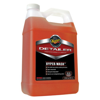Meguiars® - 1 gal. Bottle Biodegradable Formula Hyper-Wash Cleaner 400:1 Dilution Rate