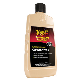 Meguiars® M0616 - Mirror Glaze™ 16 oz. Bottle Cleaner and Wax
