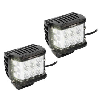 Metra® - Dual Zone 3.9" 2x72W Cube Combo Spot/Flood Beam LED Lights