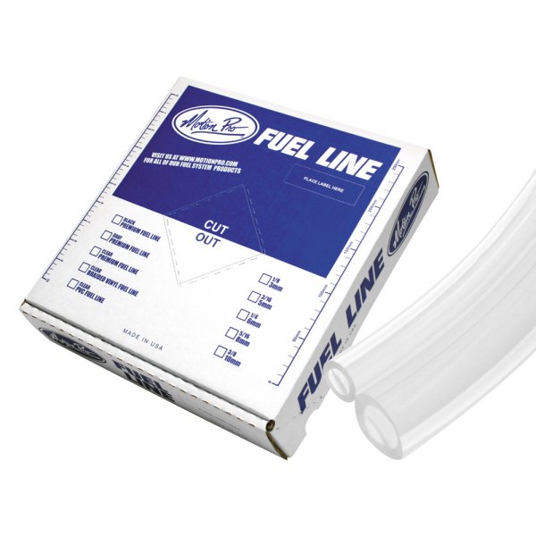 Motion Pro® - Premium 1/4" ID x 25' Clear Fuel Line