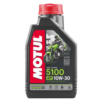 Motul USA® - 5100 Synthetic Blend 4-Stroke Motor Oil 10W30