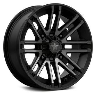MSA Off Road Wheels® - M40 ROGUE Front ATV/UTV Satin Black With Titanium Tint Wheel