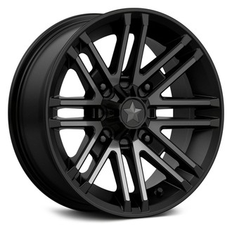 MSA Off Road Wheels® - M40 ROGUE Front ATV/UTV Satin Black With Titanium Tint Wheel