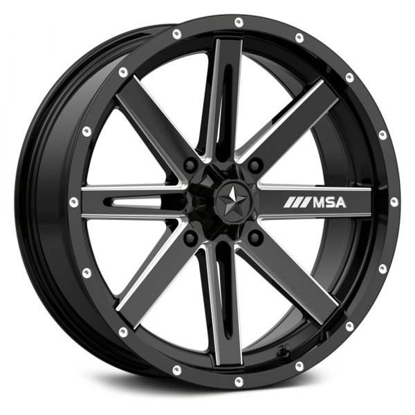 MSA Off Road Wheels® - Kawasaki KAF620 Mule 3000 2001 M41 BOXER 