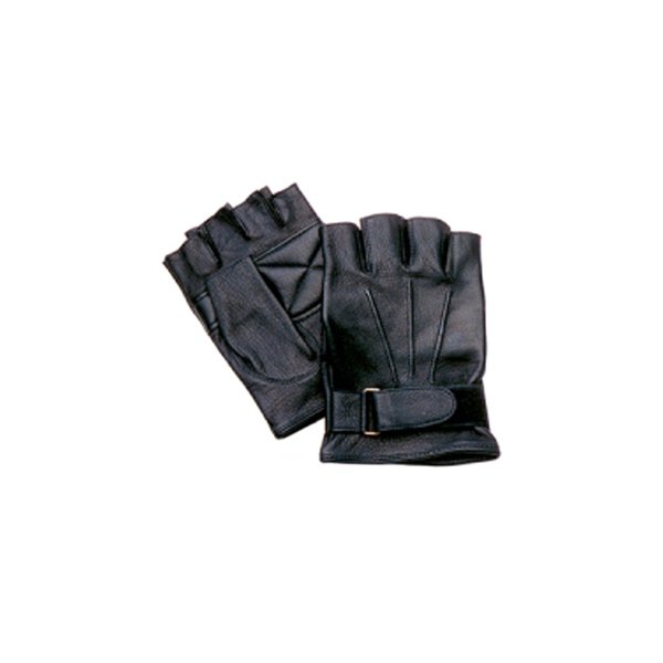 Napa Glove® 530NFLG Goatskin Fingerless Gloves (Large, Black)