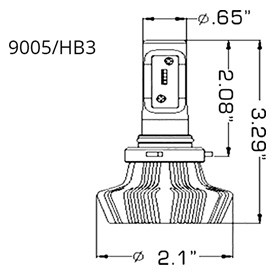 9005/HB3 Bulb Socket