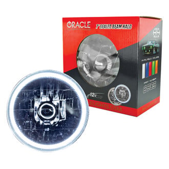 Oracle Lighting® - 7" Round Factory Style Headlights with Color Halo