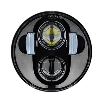 Oracle Lighting® - 5 3/4" Round Black Projector LED Headlight (H5001)