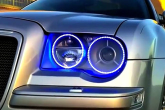 2010 Chrysler 300 with ColorSHIFT 2.0 Halo Headlights