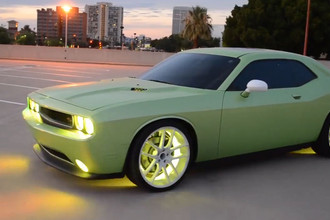 2012 Dodge Challenger with ColorSHIFT Halos