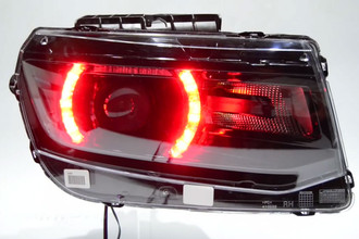 2015 Chevy Camaro Projector Headlights With ColorSHIFT Halo