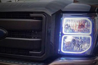 2015 Ford F-350 Headlights with Color Halo