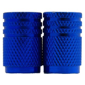 Outlaw Racing® - Blue Billet Tire Valve Caps