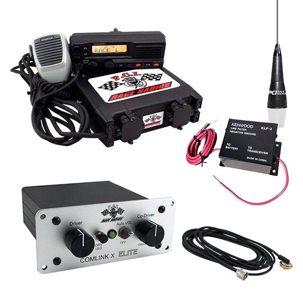 PCI Race Radios® - Remote Head 110W Radio Race Package 10