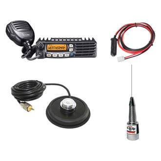 PCI Race Radios® - Chase Icom F5021 Mobile Radio with Magnetic Coax