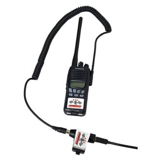 PCI Race Radios® - Kenwood Co-Driver Handheld Radio with PTT Adapter
