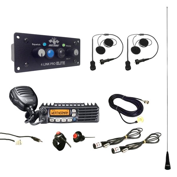 PCI Race Radios® - DSP + Bluetooth California Ultimate Radio Package 2 Headset/Helmet Cables