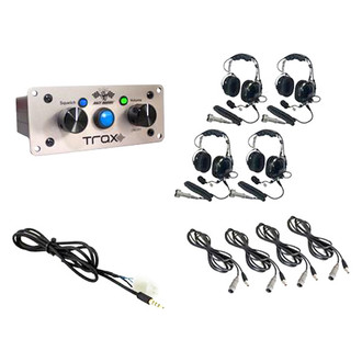 PCI Race Radios® - TRAX 4 Headset/Helmet Cables Stereo Bluetooth Intercom