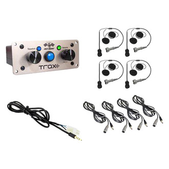 PCI Race Radios® - Trax California Supreme Radio Package 4 Headset/Helmet Cables