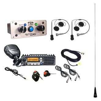 PCI Race Radios® - 2 Headset/Helmet Cables Trax California Supreme Radio Package With DSP