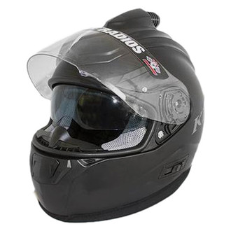 PCI Race Radios® - Klim R1 Fresh Air Medium Black Forced Air Helmet