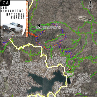 PCI Race Radios® - San Bernardino Lowrance V3 Map